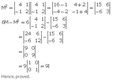 Selina Concise Mathematics Class 10 ICSE Solutions Matrices image - 100