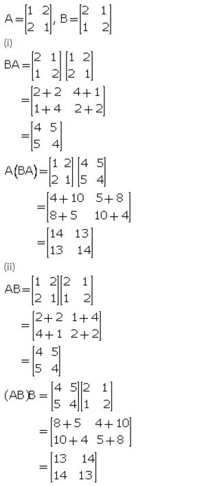 Selina Concise Mathematics Class 10 ICSE Solutions Matrices image - 122