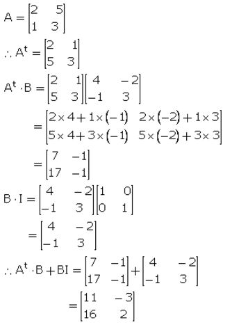 Selina Concise Mathematics Class 10 ICSE Solutions Matrices image - 132