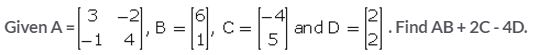 Selina Concise Mathematics Class 10 ICSE Solutions Matrices image - 143