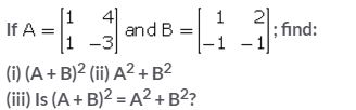 Selina Concise Mathematics Class 10 ICSE Solutions Matrices image - 149