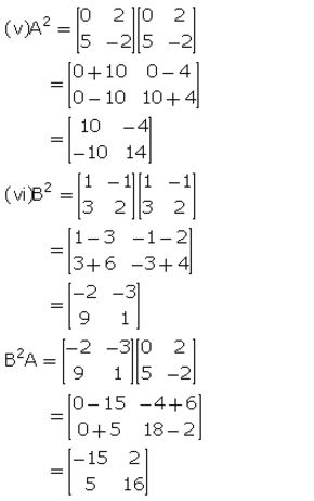 Selina Concise Mathematics Class 10 ICSE Solutions Matrices image - 45