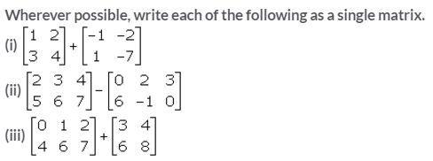 Selina Concise Mathematics Class 10 ICSE Solutions Matrices image - 6