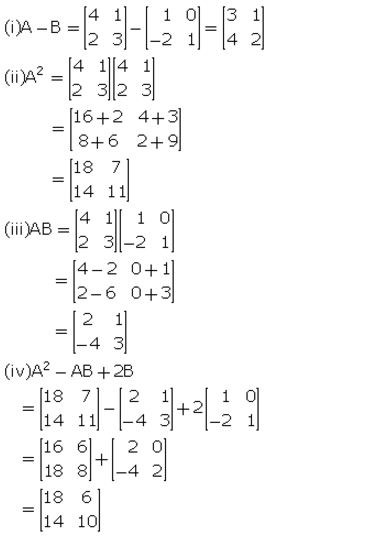 Selina Concise Mathematics Class 10 ICSE Solutions Matrices image - 61