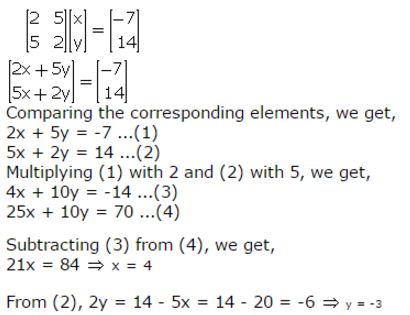 Selina Concise Mathematics Class 10 ICSE Solutions Matrices image - 73