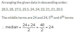 Selina Concise Mathematics Class 10 ICSE Solutions Measures of Central Tendency image - 122