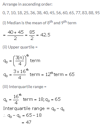 Selina Concise Mathematics Class 10 ICSE Solutions Measures of Central Tendency image - 45