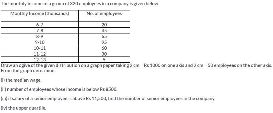 Selina Concise Mathematics Class 10 ICSE Solutions Measures of Central Tendency image - 94