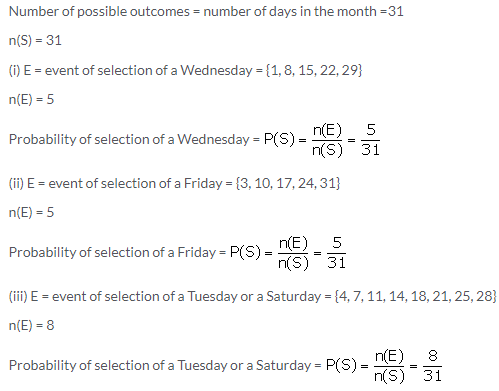 Selina Concise Mathematics Class 10 ICSE Solutions Probability image - 15