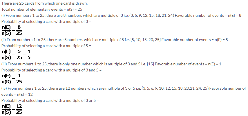 Selina Concise Mathematics Class 10 ICSE Solutions Probability image - 19