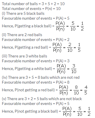 Selina Concise Mathematics Class 10 ICSE Solutions Probability image - 2