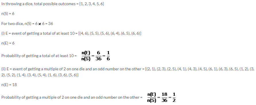 Selina Concise Mathematics Class 10 ICSE Solutions Probability image - 24