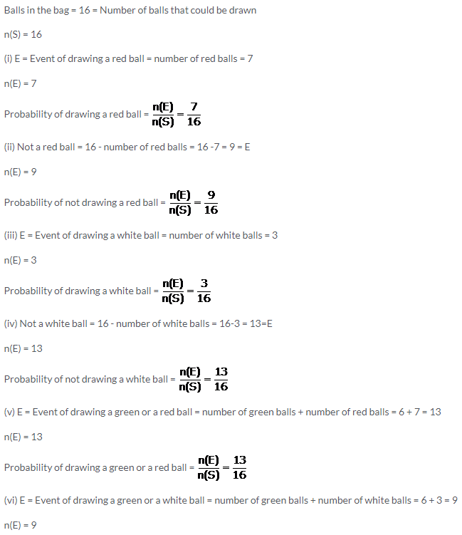 Selina Concise Mathematics Class 10 ICSE Solutions Probability image - 27