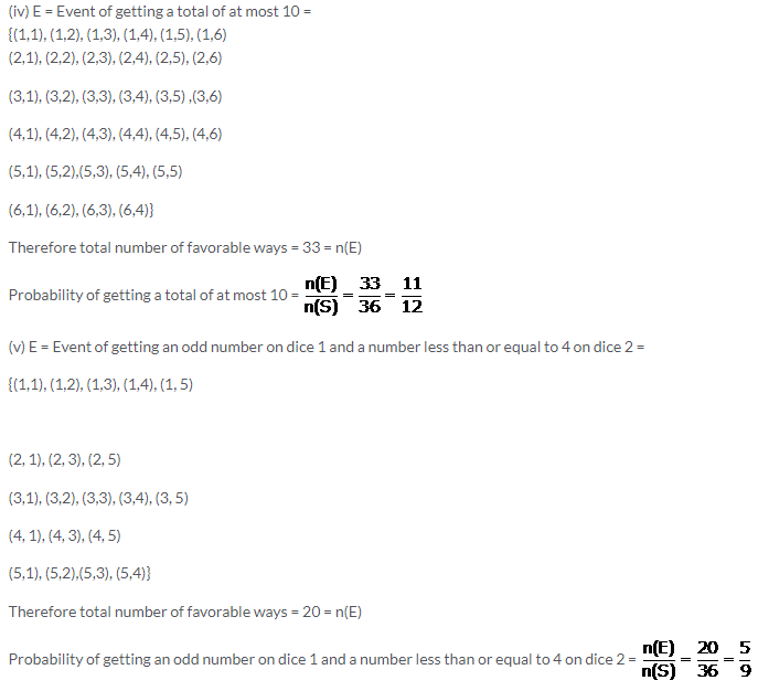 Selina Concise Mathematics Class 10 ICSE Solutions Probability image - 34