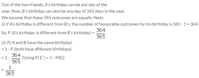 Selina Concise Mathematics Class 10 ICSE Solutions Probability image - 39