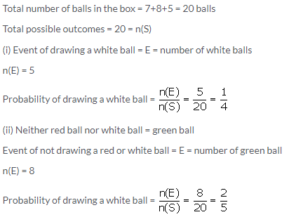 Selina Concise Mathematics Class 10 ICSE Solutions Probability image - 41