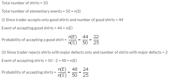 Selina Concise Mathematics Class 10 ICSE Solutions Probability image - 44