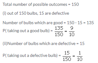 Selina Concise Mathematics Class 10 ICSE Solutions Probability image - 55