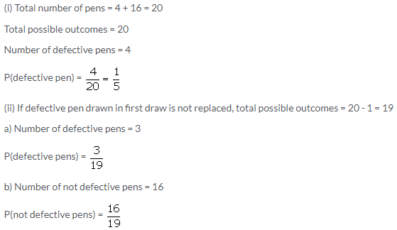 Selina Concise Mathematics Class 10 ICSE Solutions Probability image - 56