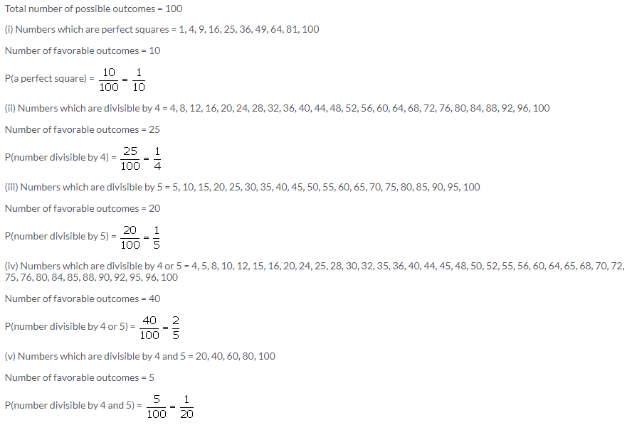 Selina Concise Mathematics Class 10 ICSE Solutions Probability image - 57