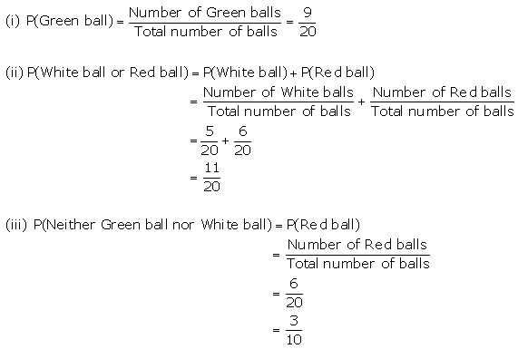 Selina Concise Mathematics Class 10 ICSE Solutions Probability image - 68