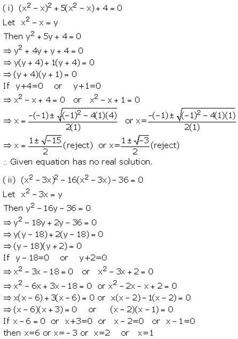 Selina Concise Mathematics Class 10 ICSE Solutions Quadratic Equations - 70