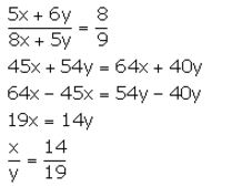 Selina Concise Mathematics Class 10 ICSE Solutions Ratio and Proportion (Including Properties and Uses) - 105