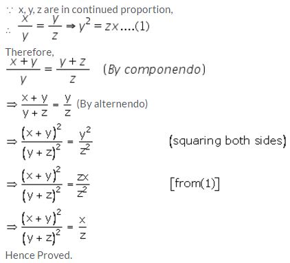 Selina Concise Mathematics Class 10 ICSE Solutions Ratio and Proportion (Including Properties and Uses) - 126