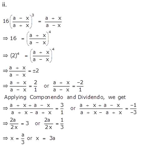 Selina Concise Mathematics Class 10 ICSE Solutions Ratio and Proportion (Including Properties and Uses) - 142