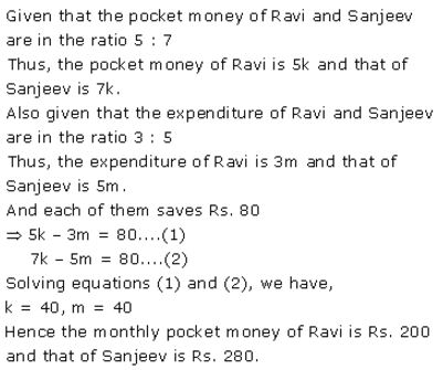 Selina Concise Mathematics Class 10 ICSE Solutions Ratio and Proportion (Including Properties and Uses) - 19