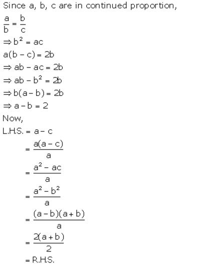 Selina Concise Mathematics Class 10 ICSE Solutions Ratio and Proportion (Including Properties and Uses) - 51