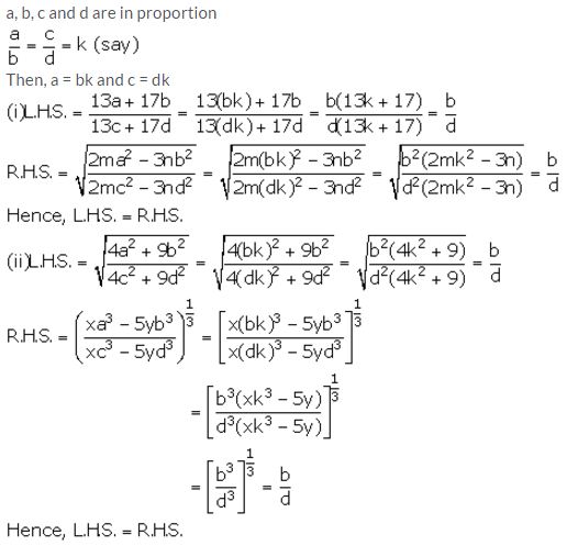 Selina Concise Mathematics Class 10 ICSE Solutions Ratio and Proportion (Including Properties and Uses) - 71