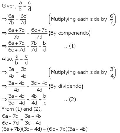 Selina Concise Mathematics Class 10 ICSE Solutions Ratio and Proportion (Including Properties and Uses) - 75