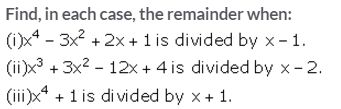 Selina Concise Mathematics Class 10 ICSE Solutions Remainder and Factor Theorems - 1