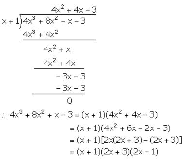 Selina Concise Mathematics Class 10 ICSE Solutions Remainder and Factor Theorems - 29