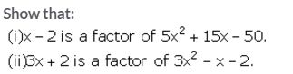 Selina Concise Mathematics Class 10 ICSE Solutions Remainder and Factor Theorems - 3