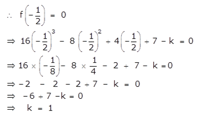 Selina Concise Mathematics Class 10 ICSE Solutions Remainder and Factor Theorems - 39