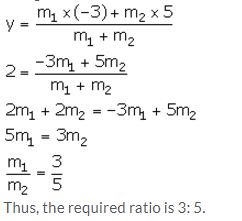 Selina Concise Mathematics Class 10 ICSE Solutions Section and Mid-Point Formula - 15