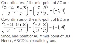 Selina Concise Mathematics Class 10 ICSE Solutions Section and Mid-Point Formula - 46