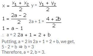 Selina Concise Mathematics Class 10 ICSE Solutions Section and Mid-Point Formula - 78