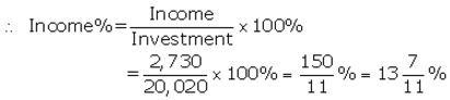 Selina Concise Mathematics Class 10 ICSE Solutions Shares and Dividends - 20