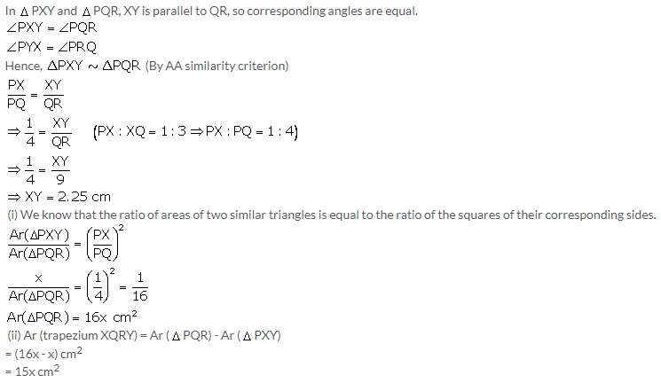 Selina Concise Mathematics Class 10 ICSE Solutions Similarity image - 118