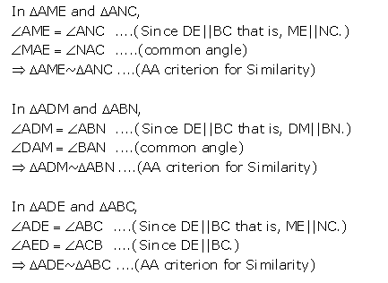 Selina Concise Mathematics Class 10 ICSE Solutions Similarity image - 14