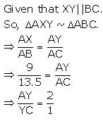 Selina Concise Mathematics Class 10 ICSE Solutions Similarity image - 154