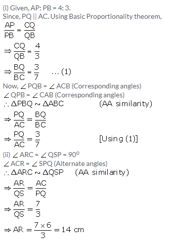 Selina Concise Mathematics Class 10 ICSE Solutions Similarity image - 43