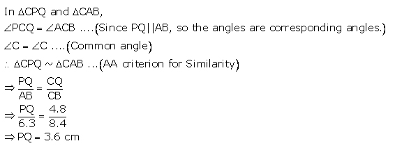 Selina Concise Mathematics Class 10 ICSE Solutions Similarity image - 56