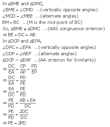 Selina Concise Mathematics Class 10 ICSE Solutions Similarity image - 69