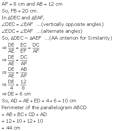 Selina Concise Mathematics Class 10 ICSE Solutions Similarity image - 71