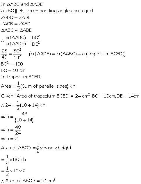 Selina Concise Mathematics Class 10 ICSE Solutions Similarity image - 88