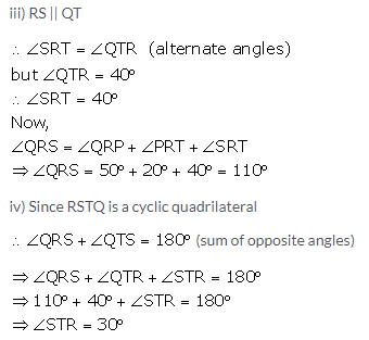 Selina Concise Mathematics Class 10 ICSE Solutions Tangents and Intersecting Chords - 107